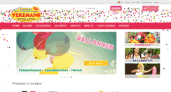 Desktop Screenshot of feestshop.be